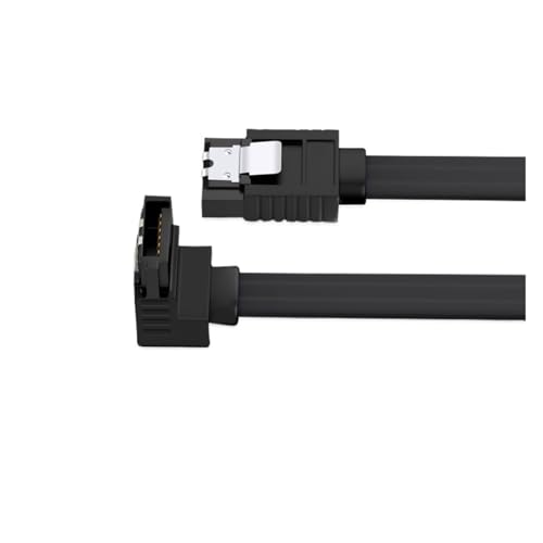 Data Cable Connection Conversion Cable SATA3 Solid State Drive Mechanical Hard Drive Optical Drive Serial Port Cable 6Gb/s Extension Cable(Black 45CM)