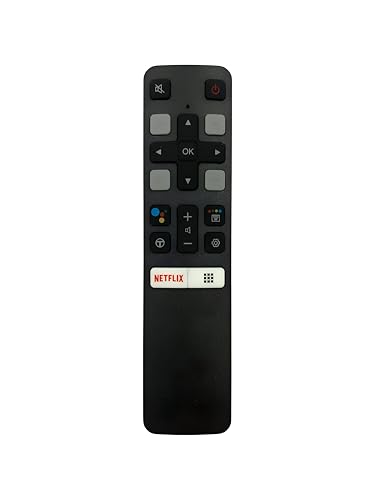 Image of Upix Compatible TCL Smart TV LCD /LED Remote No. 1290 | RC802V FMR1 | with Voice | Netflix Function | Exactly Same Remote Will Only Work | Pairing is Required