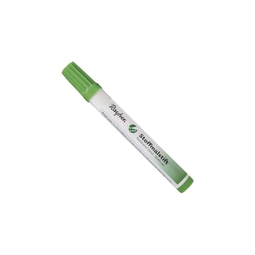 RAYHER 3825411 Fabric Crayons Thick Tip Light Green