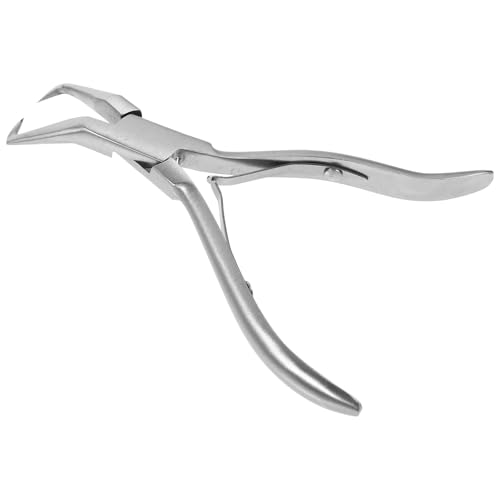 MAGICLULU Alicates Angulares de Acero Inoxidable para Extensiones de Cabello, Herramienta Profesional para Abrir y Extender Clips de Extensiones, Diseño Ergonómico, Tamaño Compacto