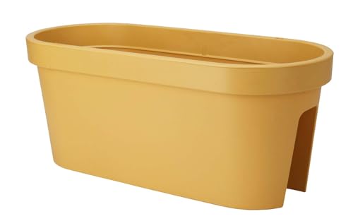 mucHome Geländer Balkonkasten 60x26x25 cm – Blumenkasten...