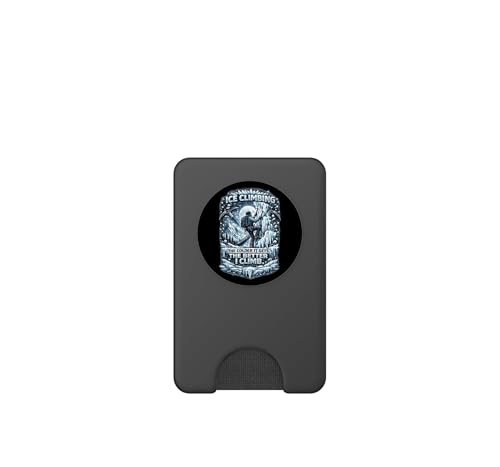PopSockets PopWallet MagSafe pour escalade et aventure en montagne