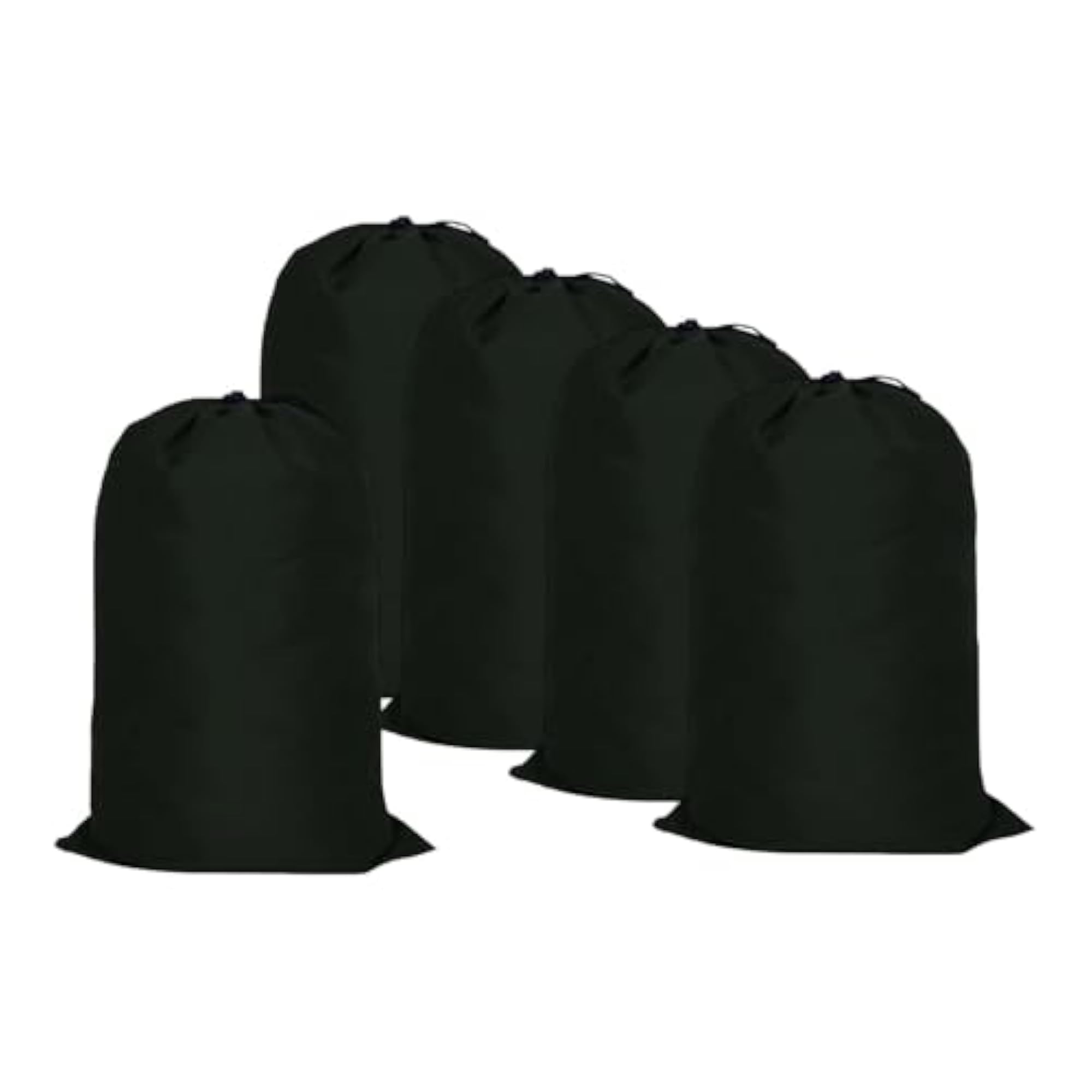 5 Pieces Drawstring Bag Storage Bag for Gym & Home
