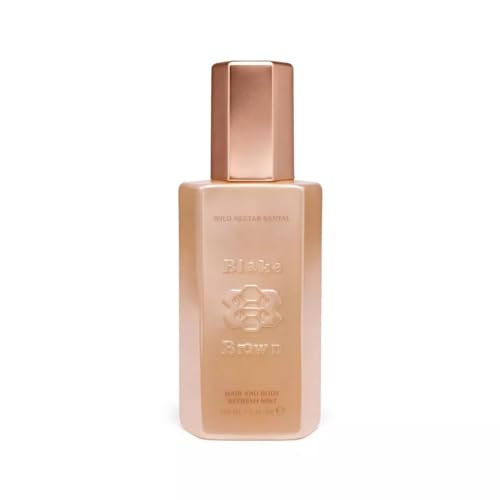 Blake Brownn Hair and Body Refresh Mist - WILD NECTAR SANTAL - Woody Floral Fragrance - 5 fl oz​