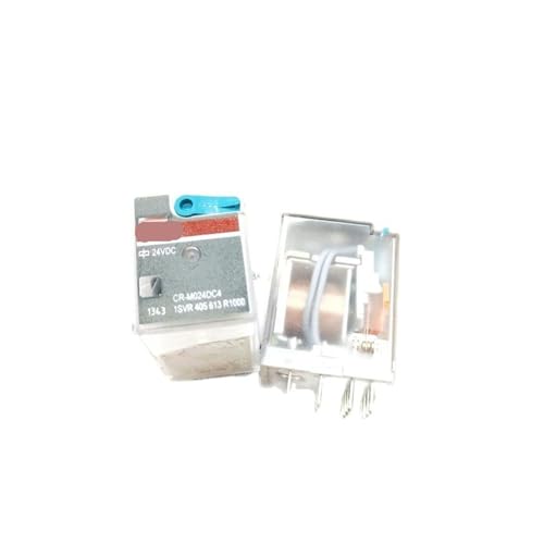 Relé de mando industrial CR-M024DC4 interruptor enchufable 24V