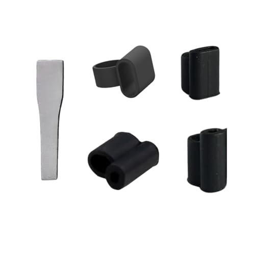 Universal Eyewear Tracker Accessory Kit Adhesive Strip & Silicone Fasteners for Glasses Tracker Eyewear Finder |Original OEM Kit [Does not Include The Dolphin Tracker]