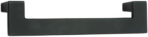 Atlas Homewares A847-BL U-Turn Collection 5.7-Inch Pull, Matte Black