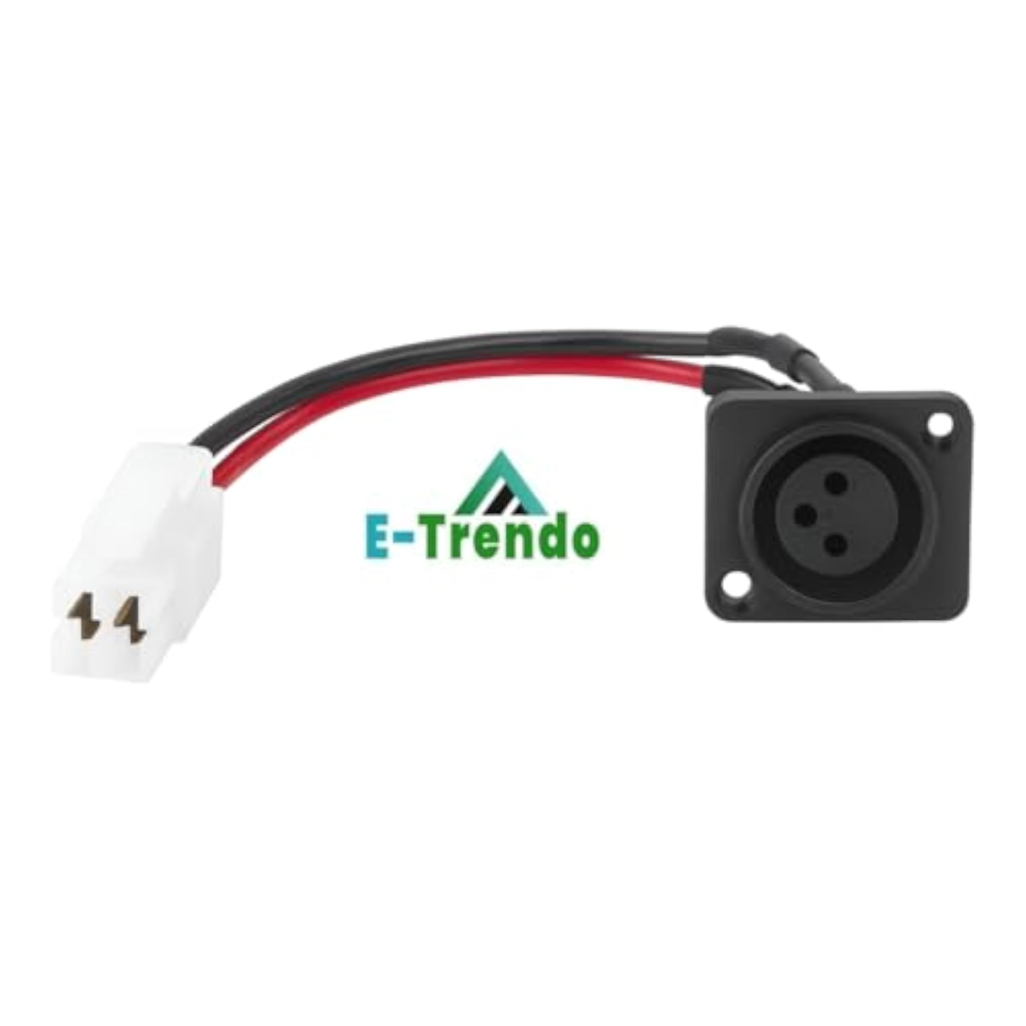 E-Trendo Round 3-Pin XLR Male-Female Charging Socket Set