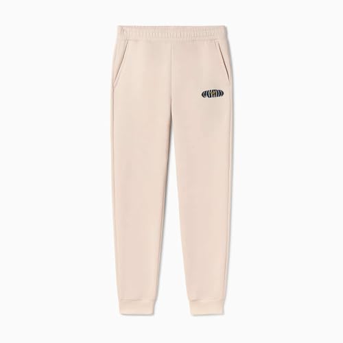 Puma Essentials pantalon de survêtement en coton rose taille L