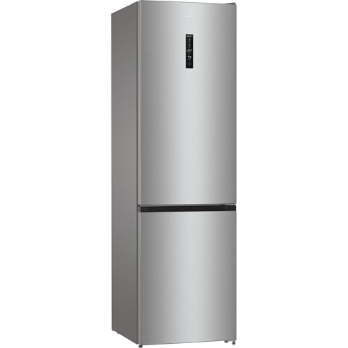 Gorenje Kühl-Gefrierkombination Edelstahl, 361 Liter, NoFrost Plus, AdaptTech, XtremeFreeze