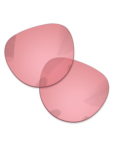 Verres de rechange RayBan Meta Skyler 52 mm avec protection UV Rose HD non polarisés