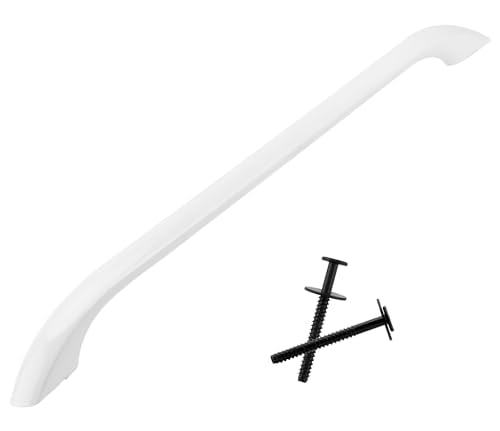 AMI PARTS Upgraded 316443601 (not 316545301) AP3906094 Oven Door Handle Compatible with Ken-More Fri-gidaire Range Oven Stove, Include 2Pcs 316433300 Oven Door Handle Screws