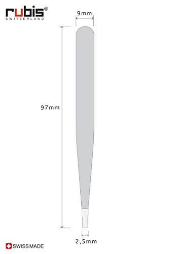 Rubis - Pinzette universali con rivestimento