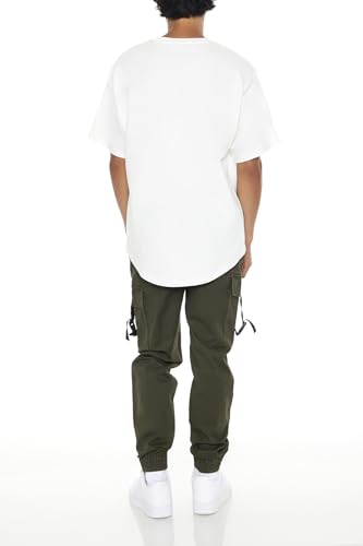 Forever 21 Men's Cargo Utility Joggers4