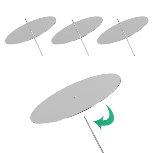 Adventskranz Kerzenhalter, 8cm Silber Adventskerzenhalter Metall...