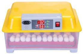 HUMBE&CO Plastic Body Automatic Digital Intelligent Chicken, Quail and Other All Type Egg Hatcher Incubator for Eggs with Low Power with Auto Turning Egg (Yellow) (35)