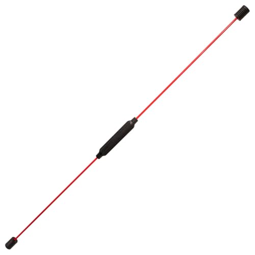 Sport-Tec Schwingstab für Tiefenmuskulatur Schwungstab für Vibrationstraining flexibel inkl. Übungsposter 160 cm