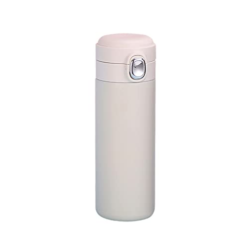 Termo de vacío de acero inoxidable portátil mini taza de café taza de viaje a prueba de fugas deportes agua (color: A, tamaño: 400 ml) (B 400 ml)