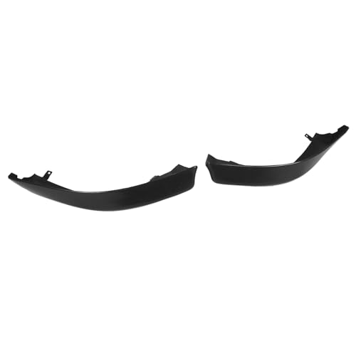 Becquet latéral de pare-chocs noir aérodynamique en pack de 2 pièces