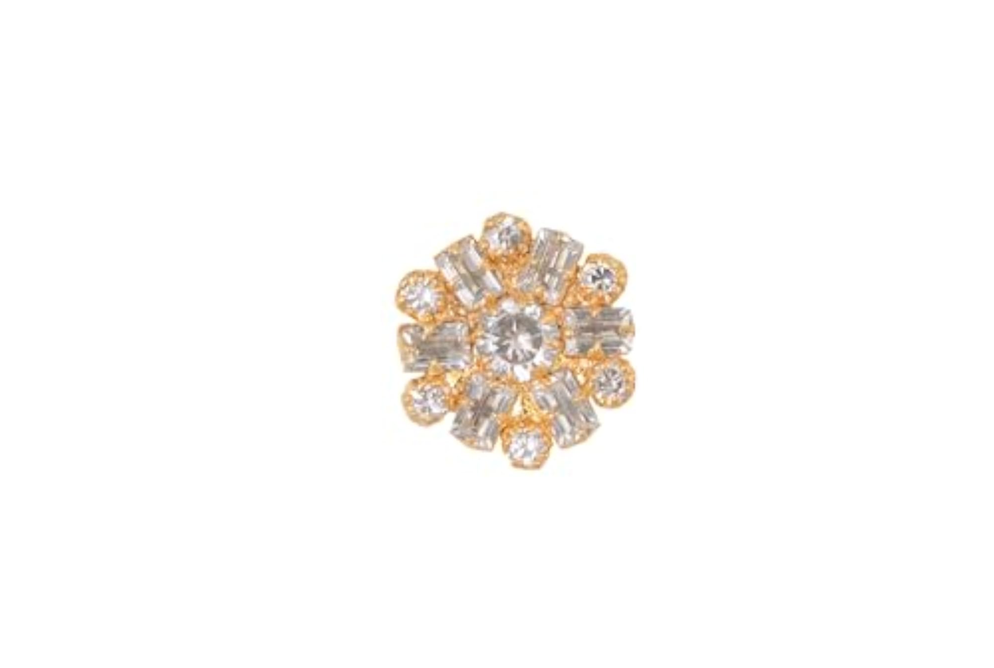 Designer Nose Pin for Women with Piercing, Elegant Stud