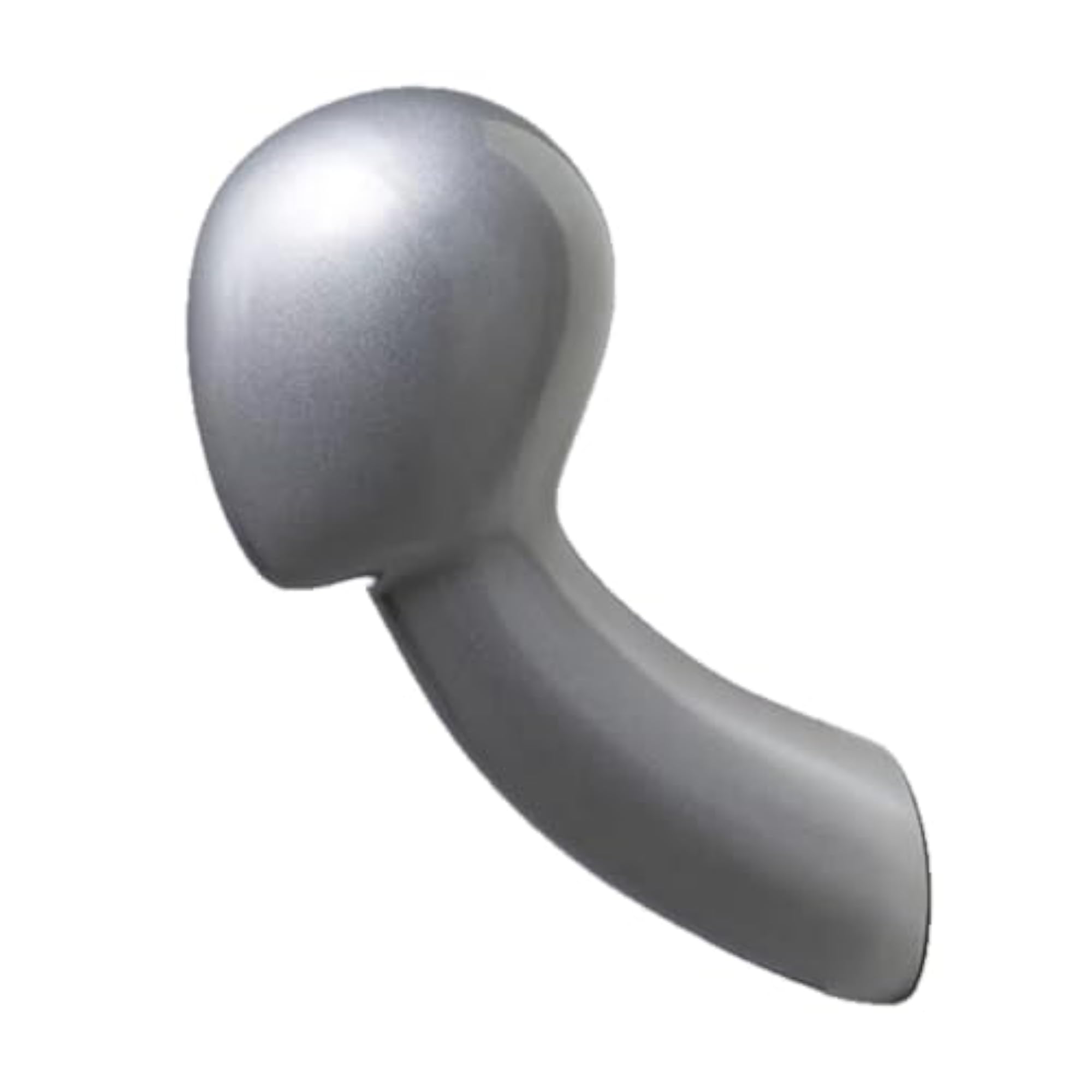 Fiberglass Wall-Mounted Head Glossy Display
