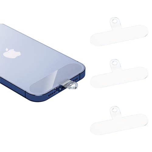 OLEPHY 4 Stück Handykette Universalpads Transparent