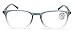 V.W.E. Lightweight Progressive Clear Bifocal Reading glasses - No Line or Bubble - Zero Power on Top Reader Translucent Slim (Blue, 2.00, x)
