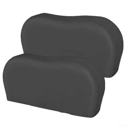 Copripagomme in tessuto Oxford, per camion e camper, per tutte le stagioni, protezione contro ruggine e sporco, adatto a varie dimensioni (420D grigio, 34 cm)