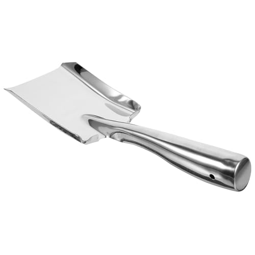 SUPVOX Pala de Acero Inoxidable Multifuncional para Camping Pala de Jardín Gruesa de Excavar y Cultivar Verduras el Huerto