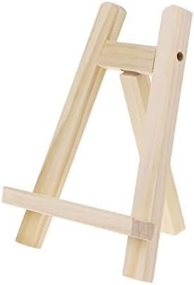Mini cavalletto in Legno per artisti, Supporto in Legno, espositore per Decorazioni per Feste, cavalletto Triangolare, Forniture per Pittura