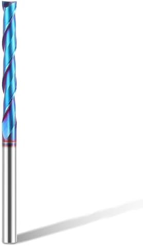 HQMaster Extra Long CNC Router Bit, 1/4" Shank Spiral Upcut Router Bit