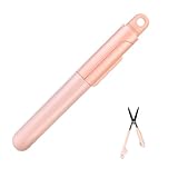 Schere in Stiftform mit Schutzhüllen, kleiner Kastenöffner, tragbar, zusammenklappbar, kompakte...