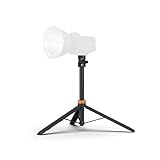 Asixxsix Faltbares Stativ, Tragbarer Selfie-Stick-Telefonstativ aus Aluminiumlegierung mit 7 Höheneinstellungen Bis zu 167 cm, 360°-Kugelkopf, für Fotografie