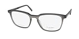 Oga 10177o Titanium Hardware Eyeglass Frame/Eyewear Allergy Free Made In France [55-20-150, grey/black]