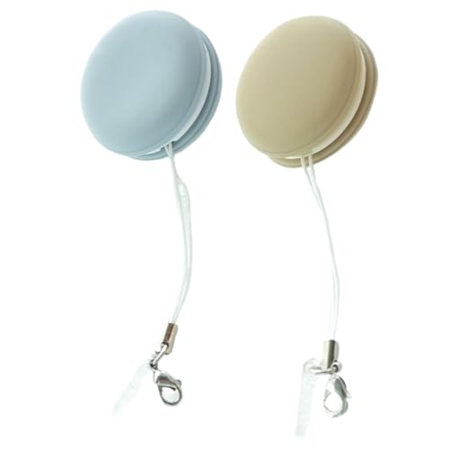 Abaodam 2 piezas Pantalla Electrónica Limpiadora Paños Microfibra Doble Cara para Lentes Gafas Móviles y Cámaras Diseño Lavable con Accesorio para Llavero Colores Azul