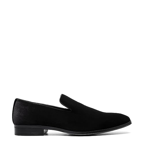 STACY ADAMS Men's Savian Velour Slip-on Loafer3