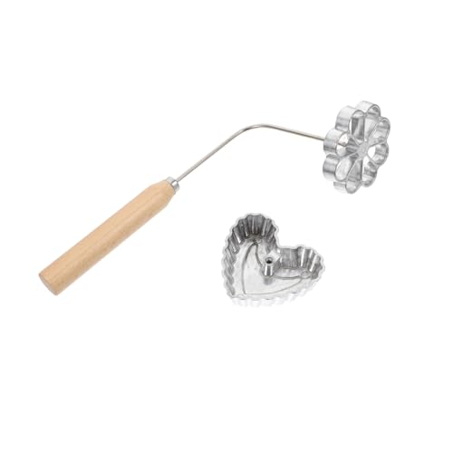 CIYODO 1 Juego Snacks de Aluminio Antiadherente con Huevos Fritos y Aperitivos Cocina Herramientas de Cocina Prácticas