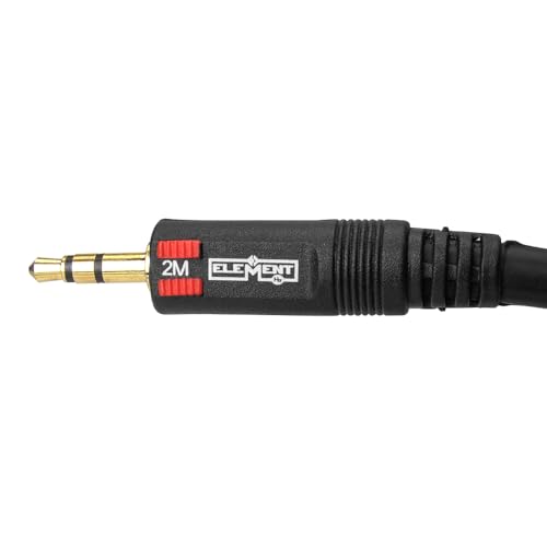 Cable de audio estéreo 3.5mm de 2 metros miniatura 1