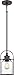 Quoizel QPP2781WT Payson Glass Mini Pendant Ceiling Light, 1-Light 100 Watt, Western Bronze