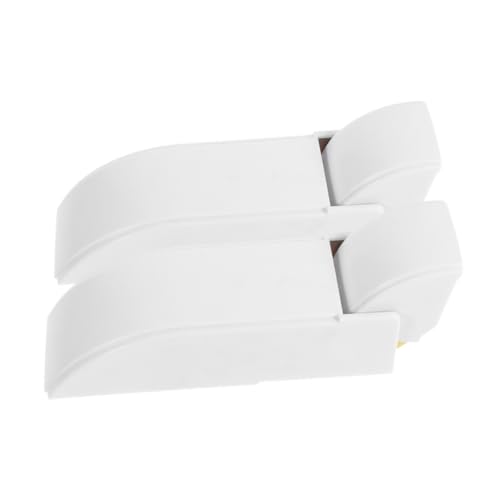 Angoily 2 piezas Bisagras de Repuesto para Frigorífico y Congelador Kit Completo con Tornillos Diseño para Puertas de Nevera Armarios Frigoríficos y Hornos Apertura Suave y Fácil