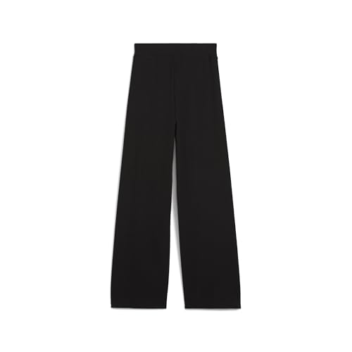 PUMA ESS Small No. 1 Logo High-Waist Straight Leggings, Joggings Femme, PUMA Black, L