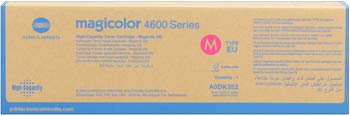 Toner Magenta A0DK352 Konica Minolta Magicolor 4650 DN pour Éviter les Traces au Bureau