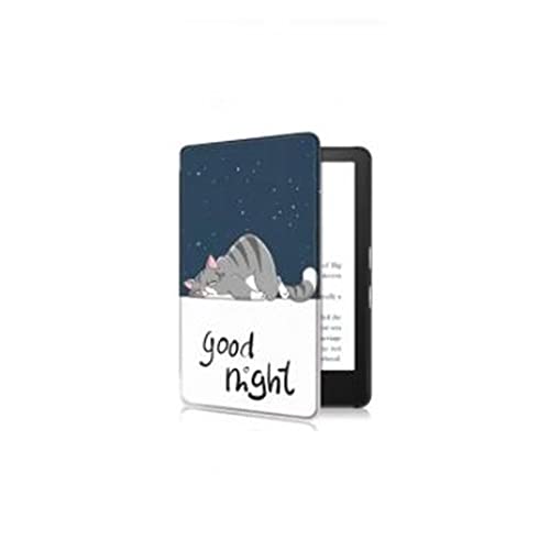 Capa Capinha Carteira Kindle Paperwhite 11ª Geração Case Flip 2021 (Gato)