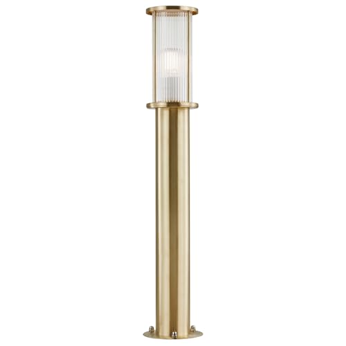 Nordlux 2218308035 Linton Pfostenleuchte, Messing, 799 mm, IP54
