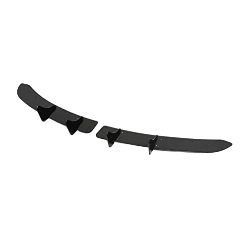 Becquet ABS voiture diffuseur pour remplacer lèvre pare-chocs usée noir brillant
