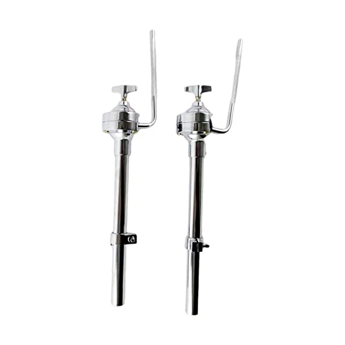 UGPLM Metal Drum Holder,Lightweight Mount Stand Display Hardware,Tom Holder Stand Mount,Cymbal Stand for Tom Drum Parts Jazz Drum Set
