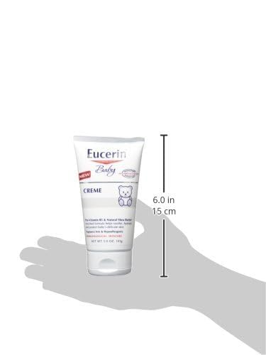 Eucerin Baby Cream - Pack Of 3, Hypoallergenic & Fragrance Free, Gentle Every Day Lotion For Sensitive Skin -5 Ounce (Pack Of 3) #TOP5