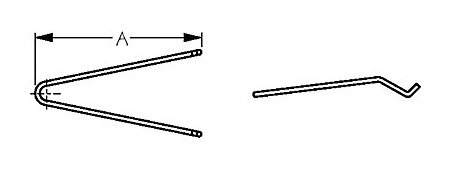 Stainless Steel Deck Plate Key - 7