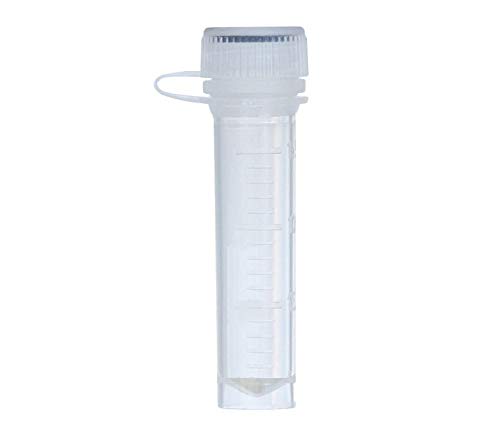 Zymo Research C1027-500 2.0 ml U-Bottom Clear Tube with Cap (Pack of 500)