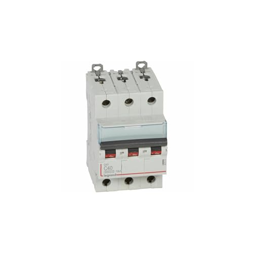 407833 Disjoncteur Triphasé 40a - 3p Courbe C - 6/10ka - à Vis - Legrand Dx3